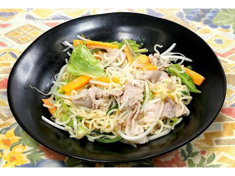 優しい味付けに!!塩麹焼きそば★動画あり★